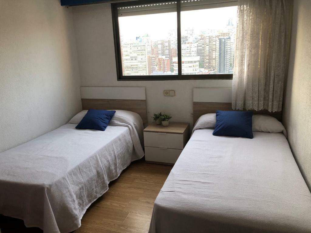 Benidorm 1ª Linea Playa Levante, Garage, Wifi, Climatizacion Eksteriør bilde